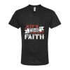 Unisex Poly-Rich V-Neck T-Shirt Thumbnail