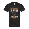 Unisex Poly-Rich V-Neck T-Shirt Thumbnail