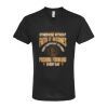 Unisex Poly-Rich V-Neck T-Shirt Thumbnail