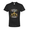 Unisex Poly-Rich V-Neck T-Shirt Thumbnail