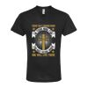 Unisex Poly-Rich V-Neck T-Shirt Thumbnail
