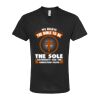 Unisex Poly-Rich V-Neck T-Shirt Thumbnail