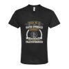 Unisex Poly-Rich V-Neck T-Shirt Thumbnail