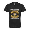 Unisex Poly-Rich V-Neck T-Shirt Thumbnail