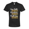 Unisex Poly-Rich V-Neck T-Shirt Thumbnail