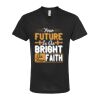 Unisex Poly-Rich V-Neck T-Shirt Thumbnail