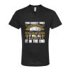 Unisex Poly-Rich V-Neck T-Shirt Thumbnail