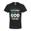 Unisex Poly-Rich V-Neck T-Shirt Thumbnail