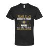 Unisex Poly-Rich V-Neck T-Shirt Thumbnail