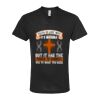 Unisex Poly-Rich V-Neck T-Shirt Thumbnail