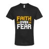 Unisex Poly-Rich V-Neck T-Shirt Thumbnail
