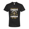 Unisex Poly-Rich V-Neck T-Shirt Thumbnail