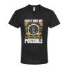 Unisex Poly-Rich V-Neck T-Shirt Thumbnail