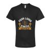 Unisex Poly-Rich V-Neck T-Shirt Thumbnail