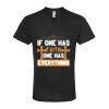 Unisex Poly-Rich V-Neck T-Shirt Thumbnail