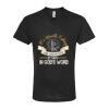 Unisex Poly-Rich V-Neck T-Shirt Thumbnail