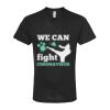Unisex Poly-Rich V-Neck T-Shirt Thumbnail