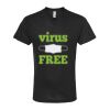 Unisex Poly-Rich V-Neck T-Shirt Thumbnail
