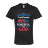 Unisex Poly-Rich V-Neck T-Shirt Thumbnail