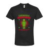 Unisex Poly-Rich V-Neck T-Shirt Thumbnail