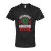 Unisex Poly-Rich V-Neck T-Shirt Thumbnail