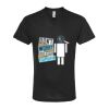 Unisex Poly-Rich V-Neck T-Shirt Thumbnail