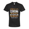 Unisex Poly-Rich V-Neck T-Shirt Thumbnail