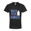 Unisex Poly-Rich V-Neck T-Shirt Thumbnail