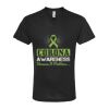 Unisex Poly-Rich V-Neck T-Shirt Thumbnail