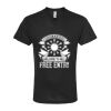 Unisex Poly-Rich V-Neck T-Shirt Thumbnail