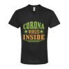 Unisex Poly-Rich V-Neck T-Shirt Thumbnail