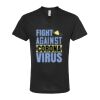 Unisex Poly-Rich V-Neck T-Shirt Thumbnail