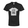 Unisex Poly-Rich V-Neck T-Shirt Thumbnail
