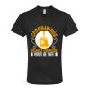 Unisex Poly-Rich V-Neck T-Shirt Thumbnail