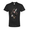 Unisex Poly-Rich V-Neck T-Shirt Thumbnail