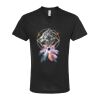 Unisex Poly-Rich V-Neck T-Shirt Thumbnail