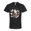 Unisex Poly-Rich V-Neck T-Shirt Thumbnail