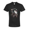 Unisex Poly-Rich V-Neck T-Shirt Thumbnail