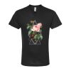 Unisex Poly-Rich V-Neck T-Shirt Thumbnail