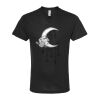Unisex Poly-Rich V-Neck T-Shirt Thumbnail