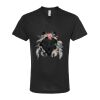 Unisex Poly-Rich V-Neck T-Shirt Thumbnail