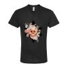 Unisex Poly-Rich V-Neck T-Shirt Thumbnail