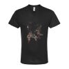 Unisex Poly-Rich V-Neck T-Shirt Thumbnail