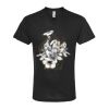 Unisex Poly-Rich V-Neck T-Shirt Thumbnail