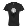 Unisex Poly-Rich V-Neck T-Shirt Thumbnail