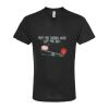 Unisex Poly-Rich V-Neck T-Shirt Thumbnail