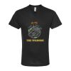 Unisex Poly-Rich V-Neck T-Shirt Thumbnail