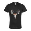 Unisex Poly-Rich V-Neck T-Shirt Thumbnail