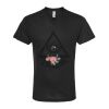 Unisex Poly-Rich V-Neck T-Shirt Thumbnail