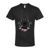 Unisex Poly-Rich V-Neck T-Shirt Thumbnail